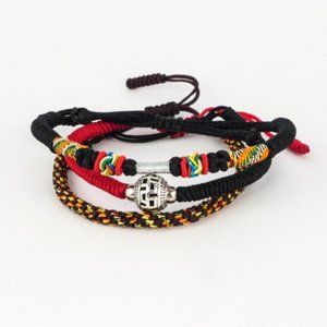 Triple set of Handmade Tibetan Buddha spiritual Bracelets & Bangles
